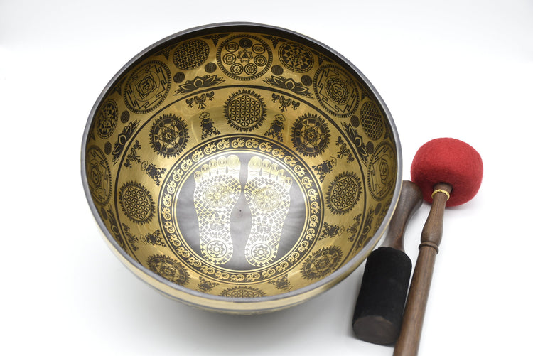 Sacred Geometry Singing Bowls