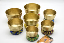 Hand-Beaten Tibetan Singing Bowl Set of 7 – Chakra Balancing Meditation Sound Bath Collection