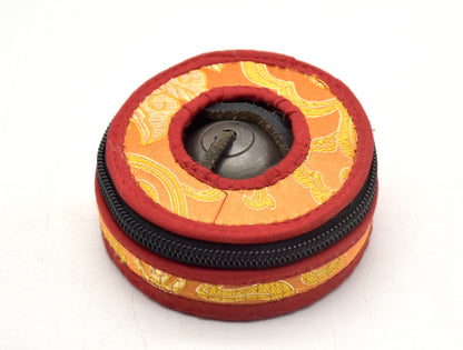 Traditional Tibetan-style Tingsha bells for mindfulness practice